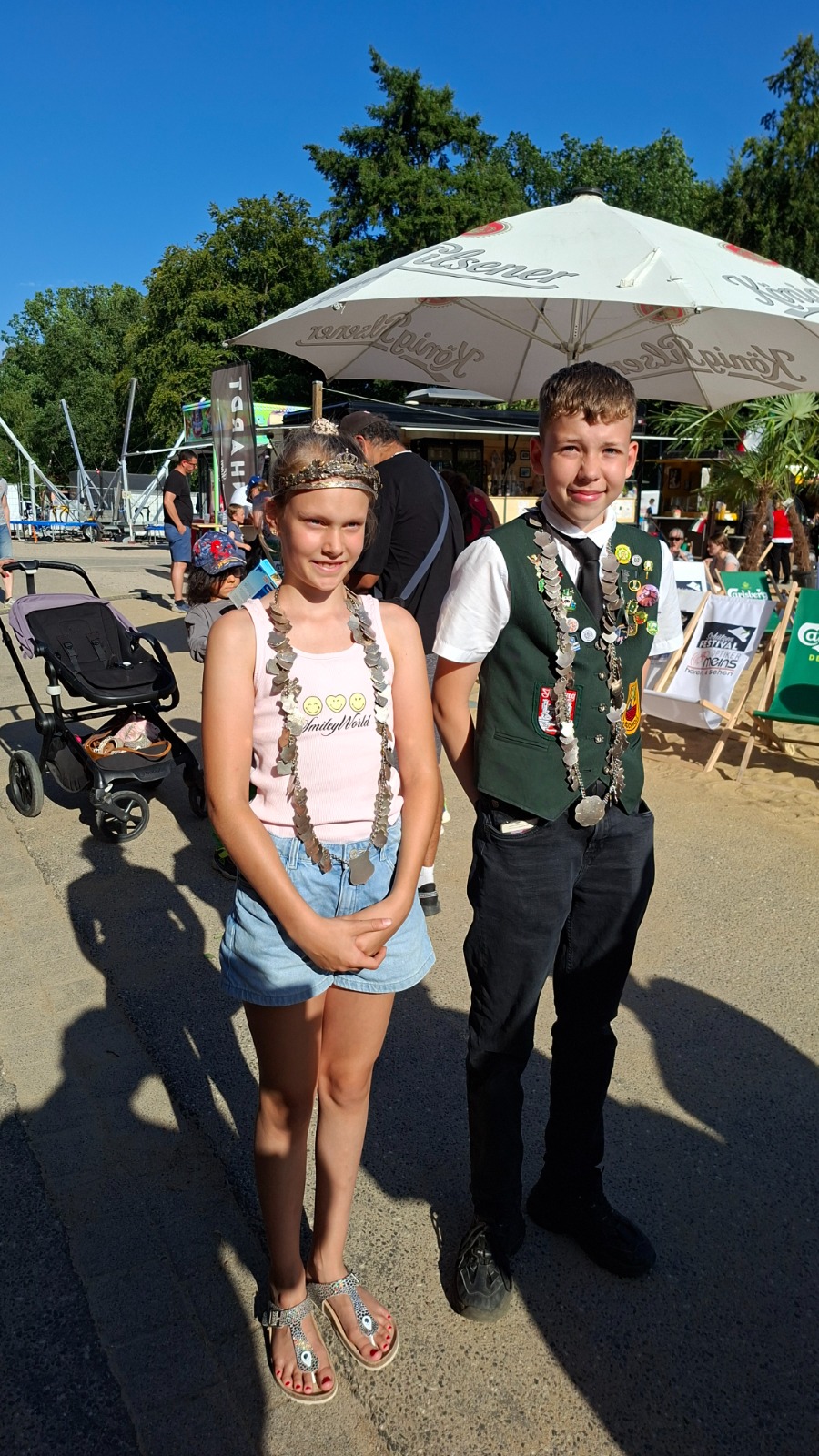 Foto von Emma Schlichting und Kjell Kiehne