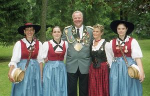 40 Jahre Freundschaft mit Schützenkompanie Lana – historisches Vereinsfoto 13