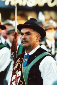 40 Jahre Freundschaft mit Schützenkompanie Lana – historisches Vereinsfoto 30
