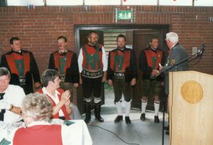 40 Jahre Freundschaft mit Schützenkompanie Lana – historisches Vereinsfoto 38