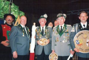 40 Jahre Freundschaft mit Schützenkompanie Lana – historisches Vereinsfoto 41