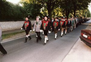 40 Jahre Freundschaft mit Schützenkompanie Lana – historisches Vereinsfoto 50